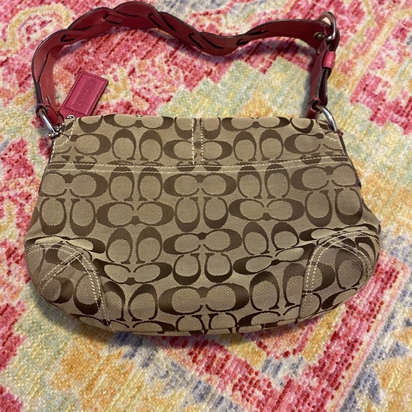 Coach Handbag with Pink Details - Picture 4 of 4